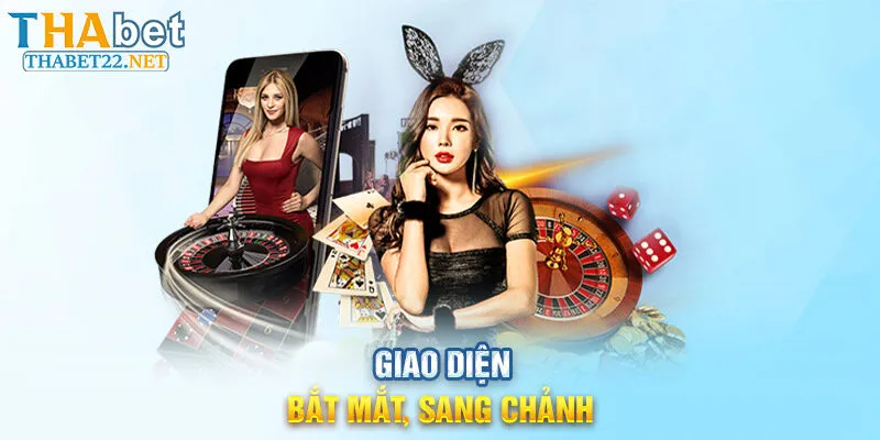 Giao diện bắt mắt, sang chảnh